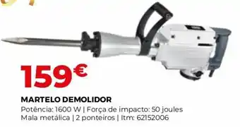 Bricomarché Martelo Demolidor 1600W promoção