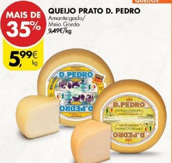 Pingo Doce Queijo Prato D. Pedro promoção