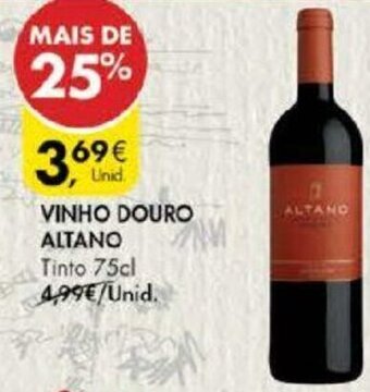 Pingo Doce Vinho Douro Altano 75cl promoção