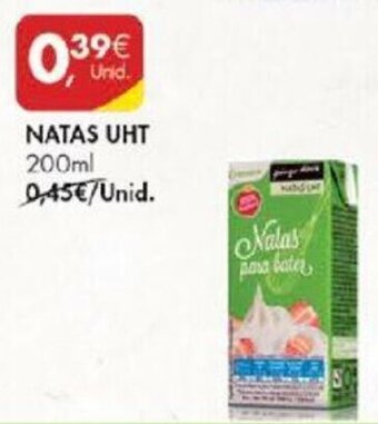 Pingo Doce Natas UHT 200ml promoção