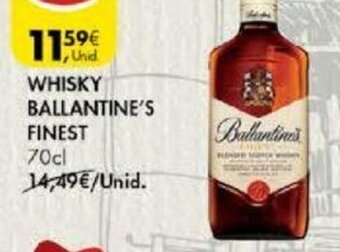 Pingo Doce Whisky Ballantine's Finest 70cl promoção