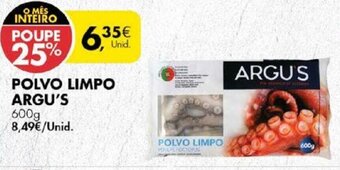 Pingo Doce Polvo Limpo Argu's 600g promoção