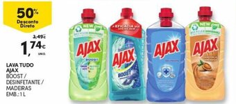 Continente Lava Tudo Ajax 1L promoção