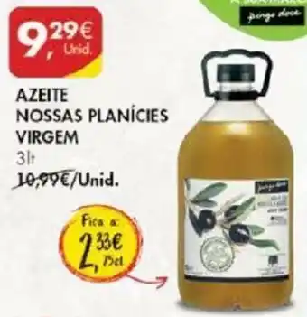 Pingo Doce Azeite Nossas Planícies Virgem 3lt promoção