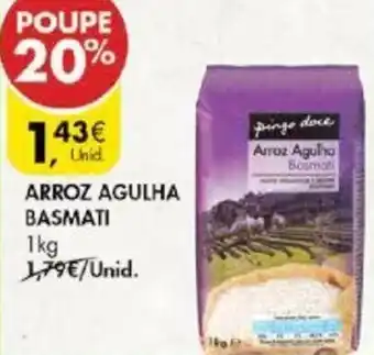 Arroz Agulha Basmati 1kg