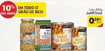 Pingo Doce Grão de Bico 420g promoção