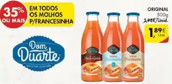 Pingo Doce Molhos P/Francesinha Original 500g promoção