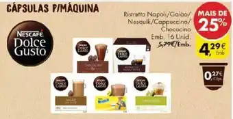 Pingo Doce Cápsulas P/Máquina 16 Unid promoção