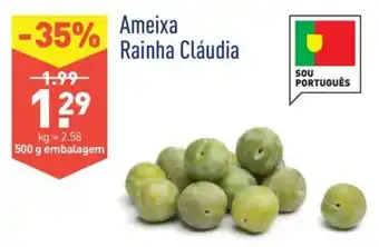 ALDI Ameixa Rainha Cláudia 500g promoção