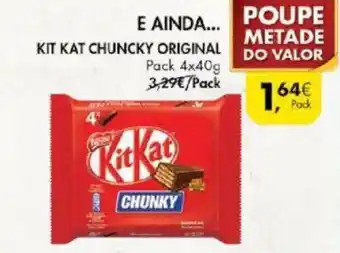Pingo Doce Kit Kat Chuncky Original 4x40g promoção