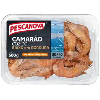 Continente Camarão Cozido 30/40 Fresco promoção
