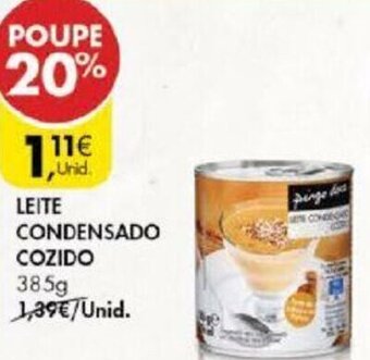 Pingo Doce Leite Condensado Cozido 385g promoção
