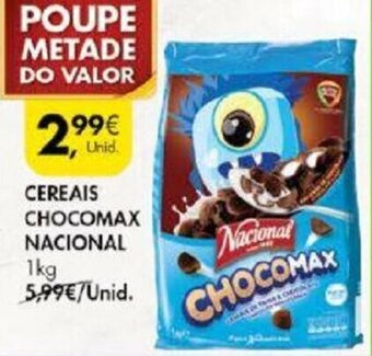 Pingo Doce Cereais Chocomax Nacional 1kg promoção