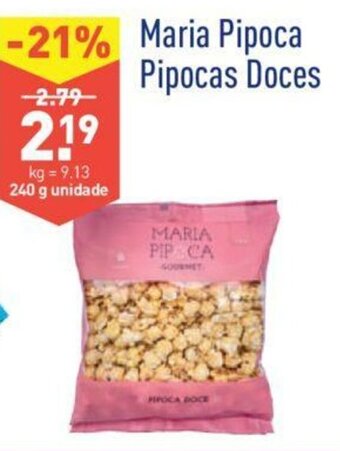 ALDI Maria Pipoca Pipocas Doces 240g promoção