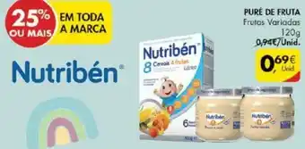 Pingo Doce Puré de Fruta 120g promoção