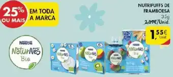 Pingo Doce Nutripuffs de Framboesa 35g promoção