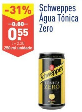 ALDI Schweppes Água Tónica Zero 250ml promoção
