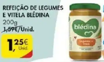 Pingo Doce Refeição de Legumes E Vitela Blédina 200g promoção