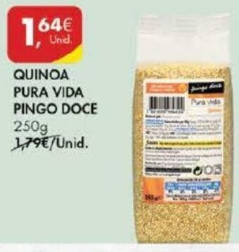 Pingo Doce Quinoa Pura Vida Pingo Doce 250g promoção