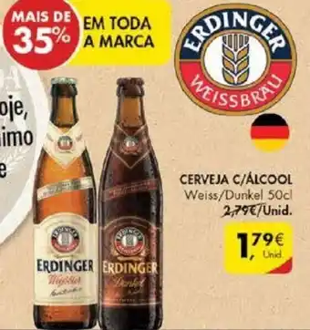 Pingo Doce Cerveja C/ Álcool 50cl promoção