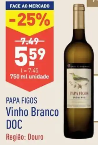 ALDI Papa Figos Vinho Branco DOC 750ml promoção