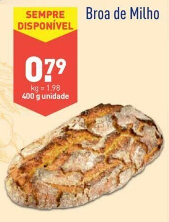 ALDI Broa de Milho 400g promoção