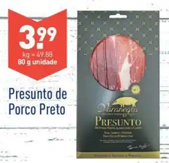 ALDI Presunto de Porco Preto 80g promoção