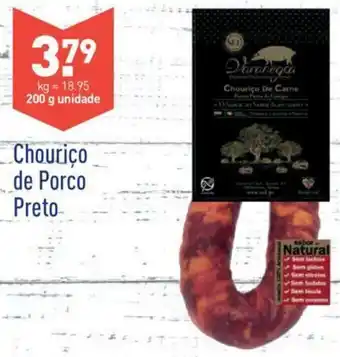 ALDI Chouriço de Porco Preto 200g promoção