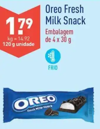 ALDI Oreo Fresh Milk Snack 4x30g promoção