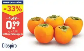 ALDI Dióspiro 500g promoção