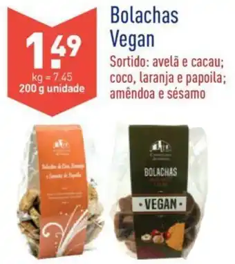 ALDI Bolachas Vegan 200g promoção