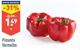 ALDI Pimento Vermelho promoção