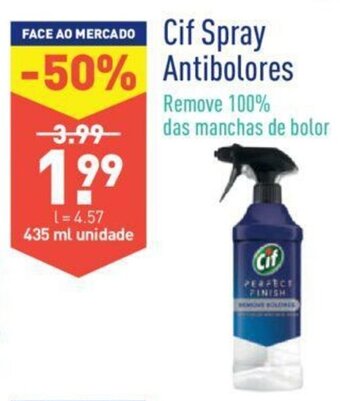 ALDI Cif Spray Antibolores 435ml promoção