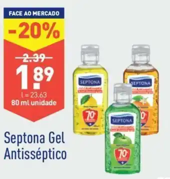 ALDI Septona Gel Antisséptico 80ml promoção