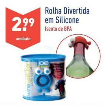 ALDI Rolha Divertida em Silicone promoção