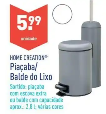 ALDI Home Creation Piaçaba/Balde do Lixo 2,8L promoção