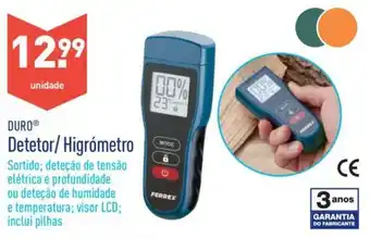 ALDI Duro Detetor/Higrómetro promoção