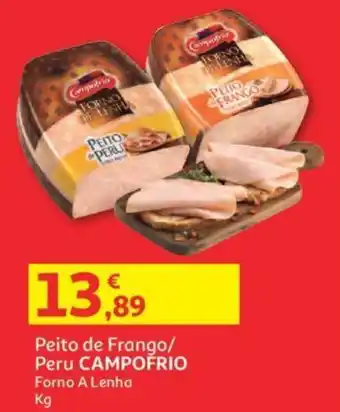 Auchan Peito de Franco Peru Campofrio promoção