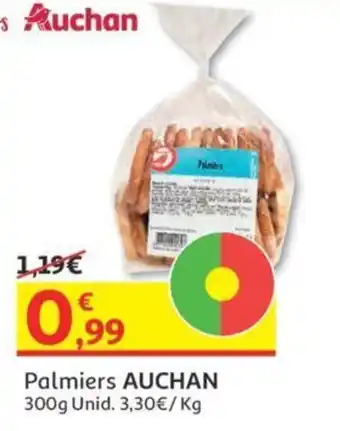 Auchan Palmeirs Auchan 300g promoção