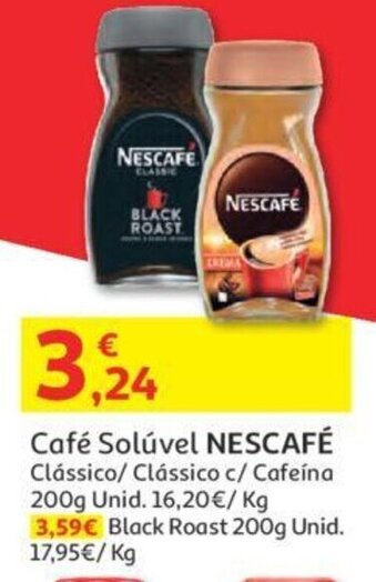 Auchan Café Solúvel Nescafé 200g promoção