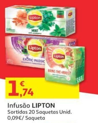 Auchan Infusão Lipton promoção