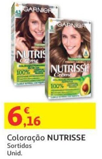 Auchan Coloração Nutrisse promoção
