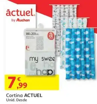 Auchan Cortina Actuel promoção