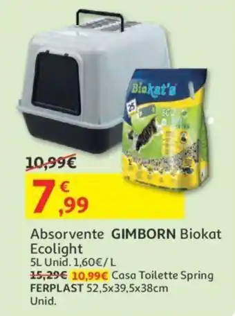 Absorvente Gimborn Biokat Ecolight 5L