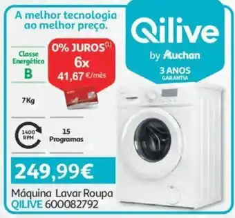 Máquina Lavar Roupa QILIVE 600082792