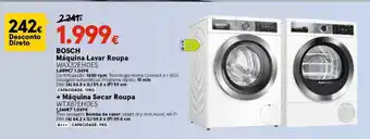 Worten BOSCH Máquina Lavar Roupa promoção