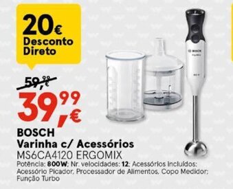 Worten BOSCH Varinha c/ Acessórios promoção