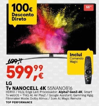 Worten LG Tv Nanocell 4K promoção