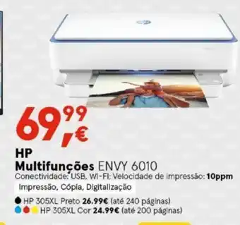 Worten HP Multifunções ENVY 6010 promoção