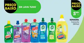 Pingo Doce SONASOL Camomila 2800ml promoção